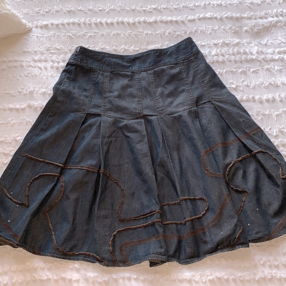 Eric Alexandre denim skirt